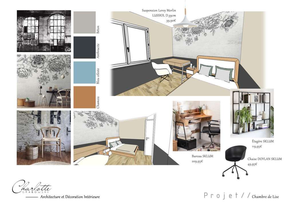 Planche12 Chambre Lise GRATON BAUD