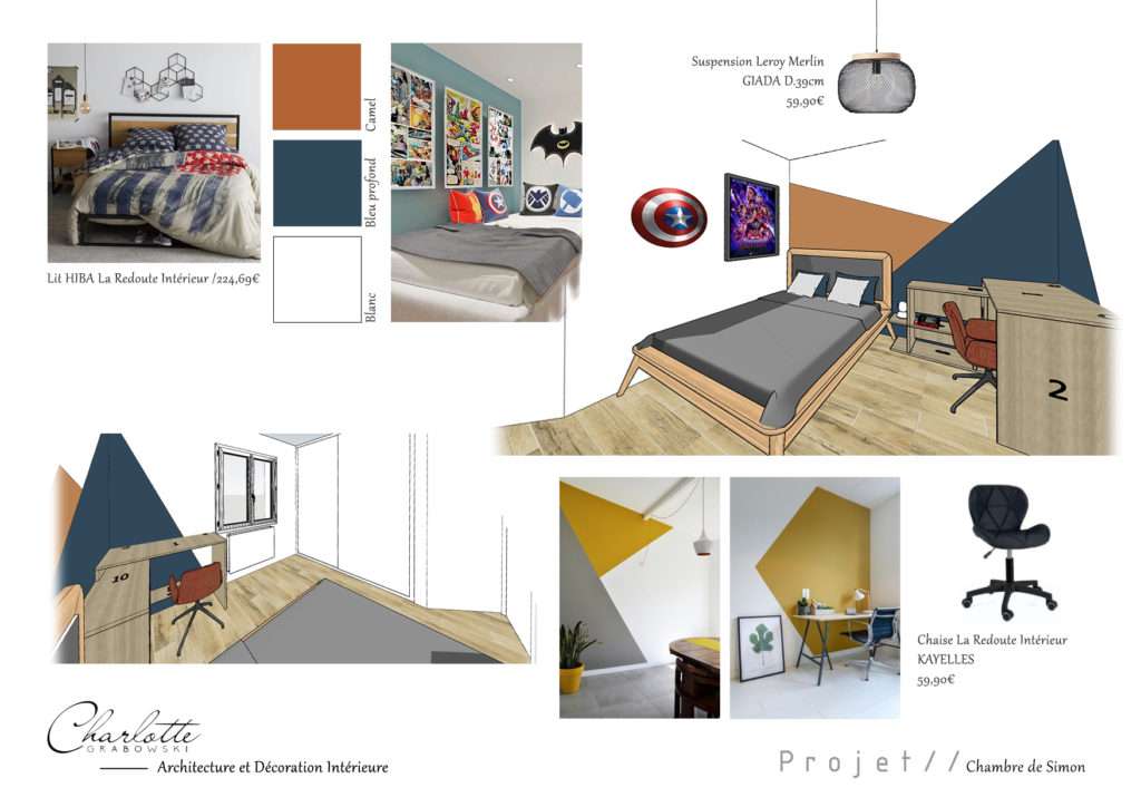 Planche13 Chambre Simon GRATON BAUD