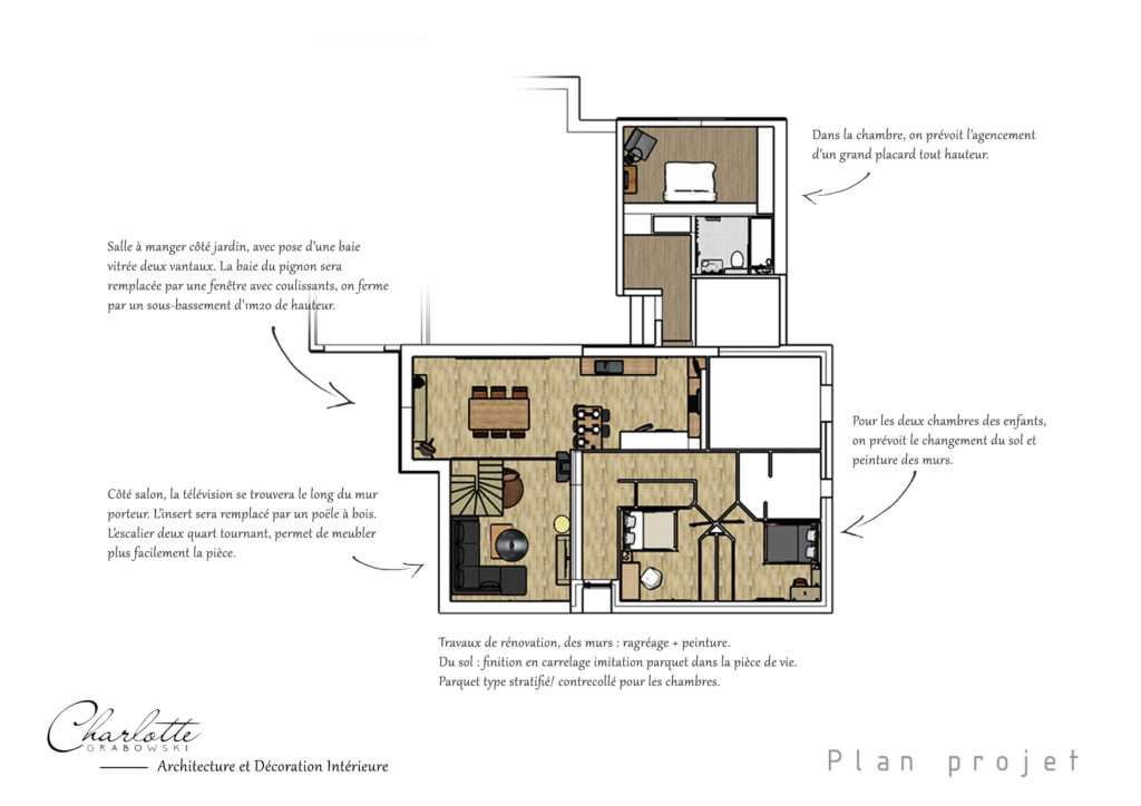 Planche3 Plan PROJET GRATON BAUD