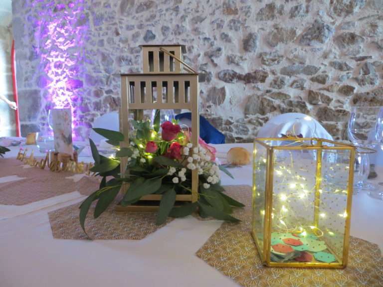 Table des mariés